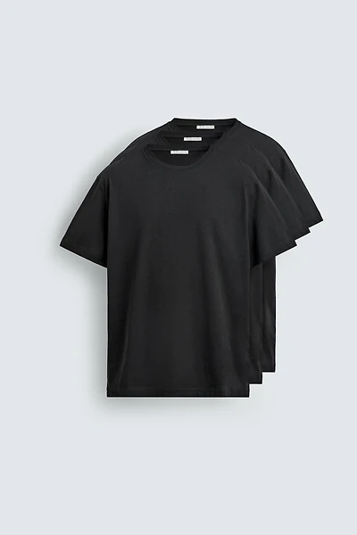 THREE-PACK OF BASIC MEDIUM WEIGHT T-SHIRTS /02
