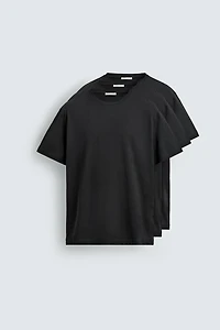 THREE-PACK OF BASIC MEDIUM WEIGHT T-SHIRTS /02
