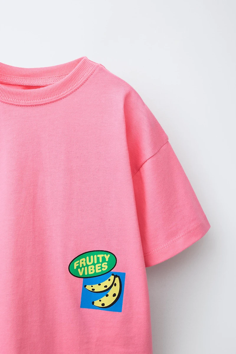BANANA PRINT T-SHIRT