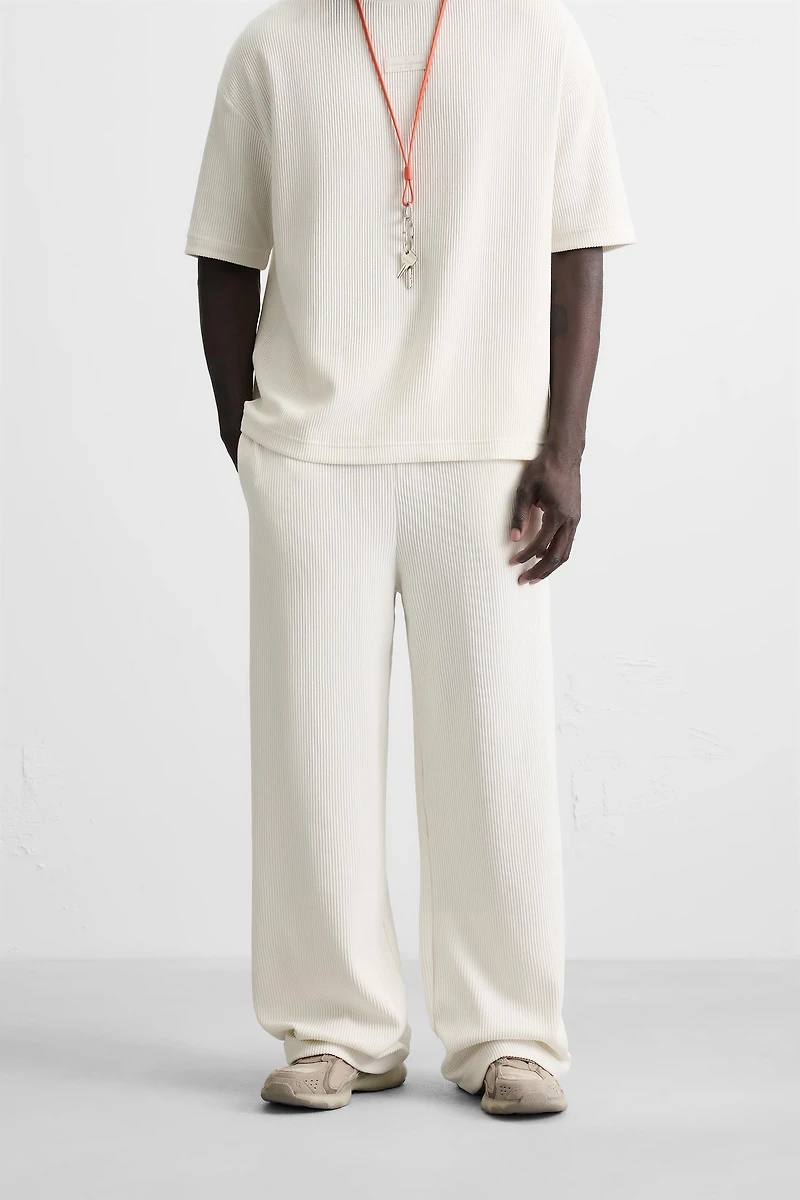 PANTALON DE JOGGING STRUCTURE VERTICALE