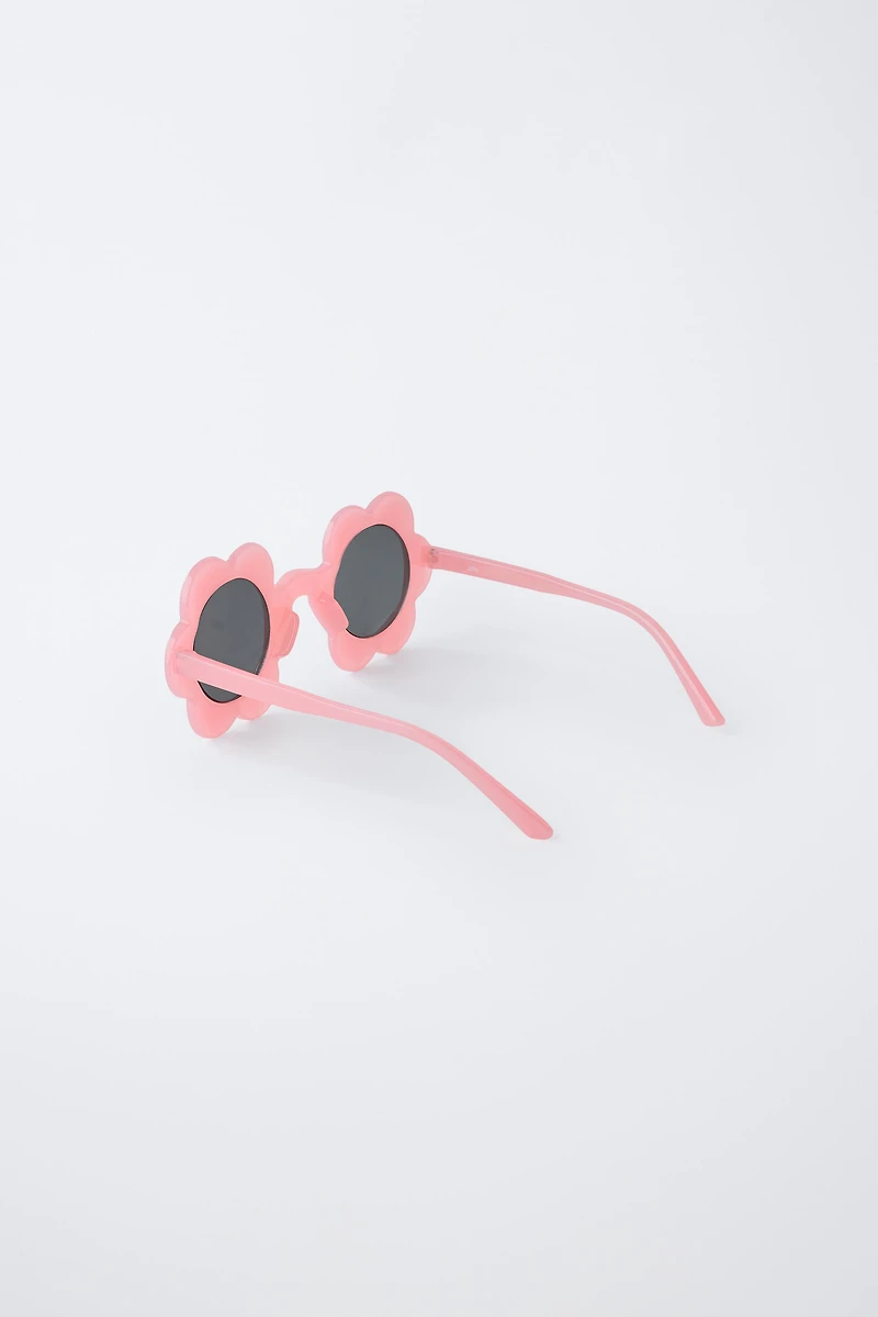 FLORAL PLASTIC SUNGLASSES