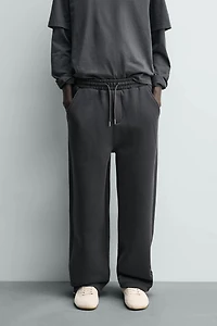 PANTALON JOGGER INTERLOCK COUPE DÉCONTRACTÉE