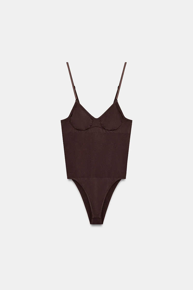 BODY SEAMLESS À BRETELLES