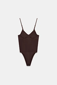 BODY SEAMLESS À BRETELLES