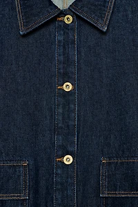 SURCHEMISE Z1975 EN JEAN OVERSIZE