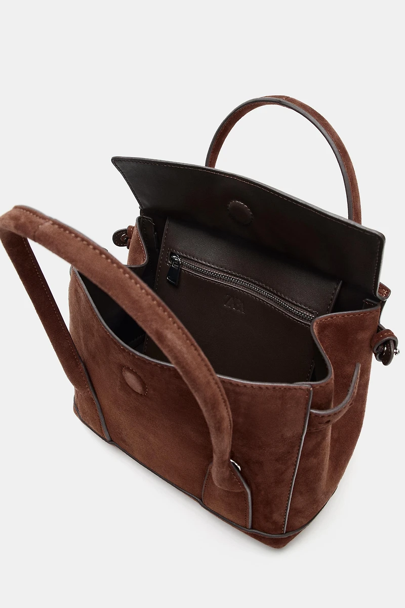 MINI LEATHER CITY BAG