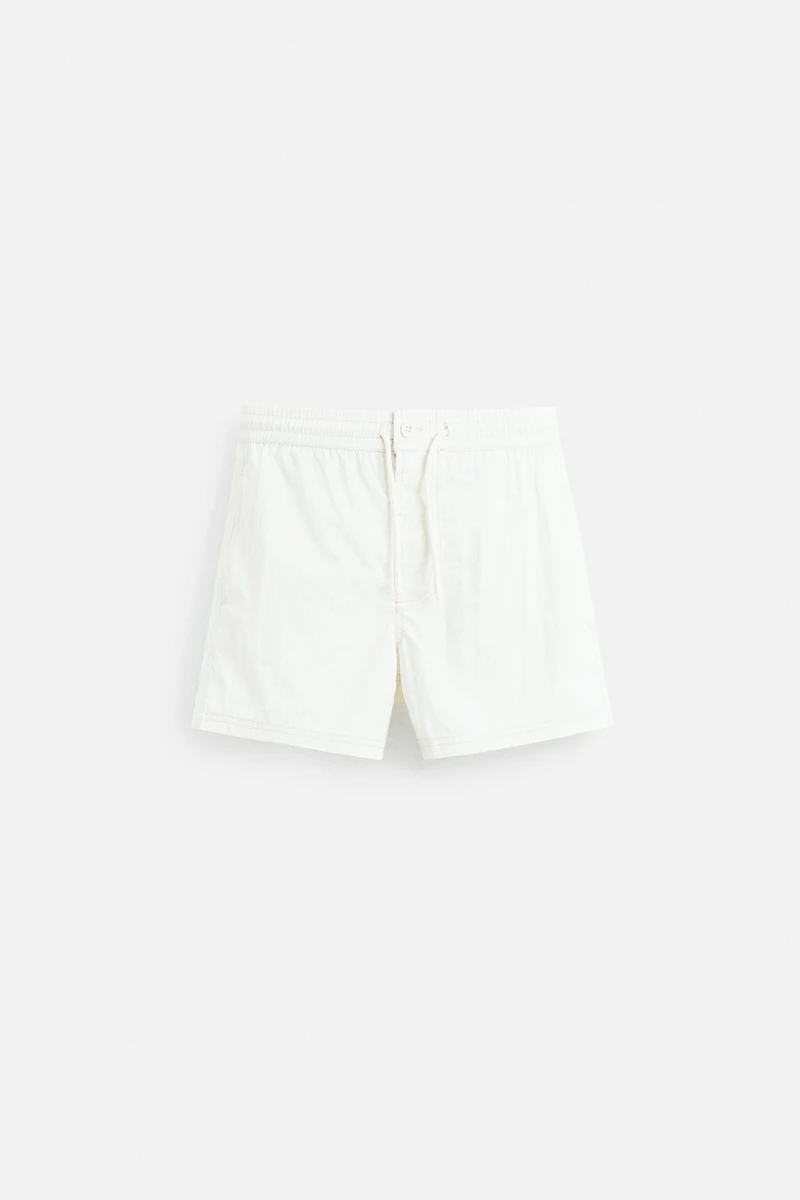 CONTRAST MID-LENGTH SWIMSUIT