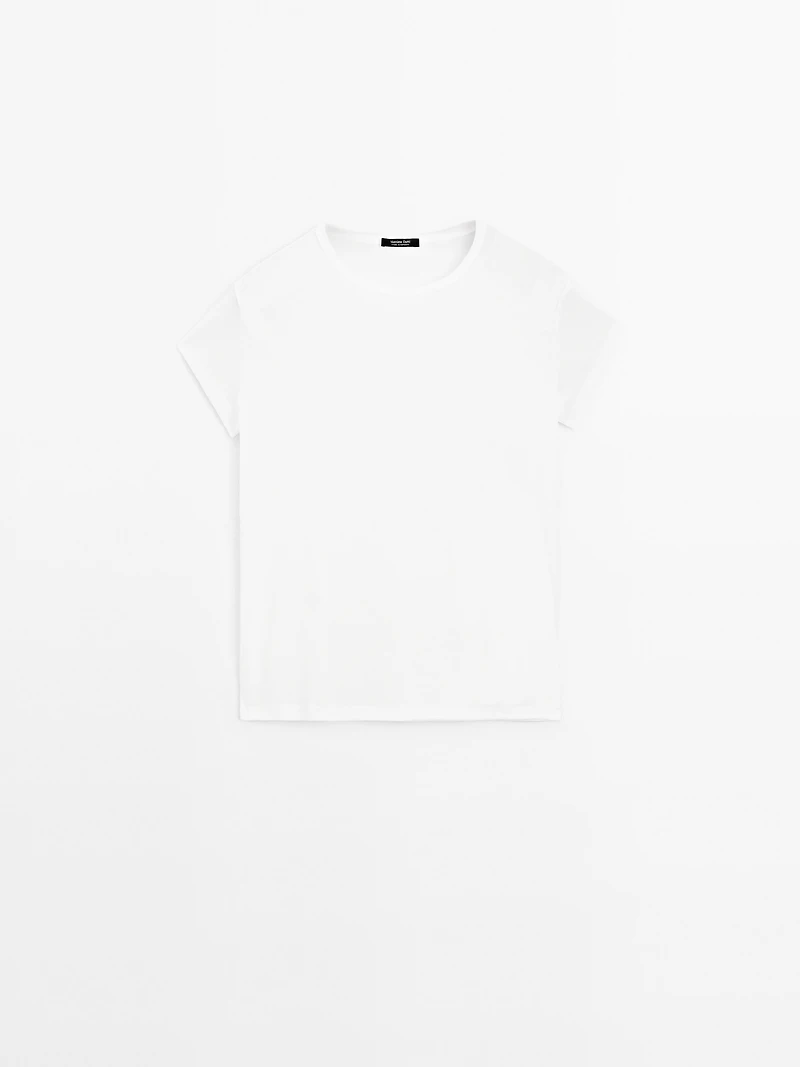 100% mercerised cotton short sleeve T-shirt