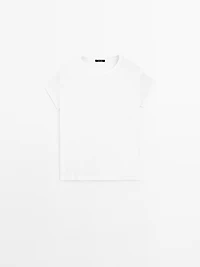 100% mercerised cotton short sleeve T-shirt