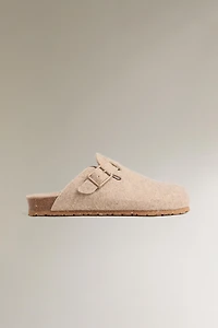 SABOT FEUTRE BOUCLE