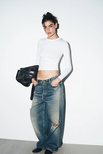 T-SHIRT À MANCHES LONGUES