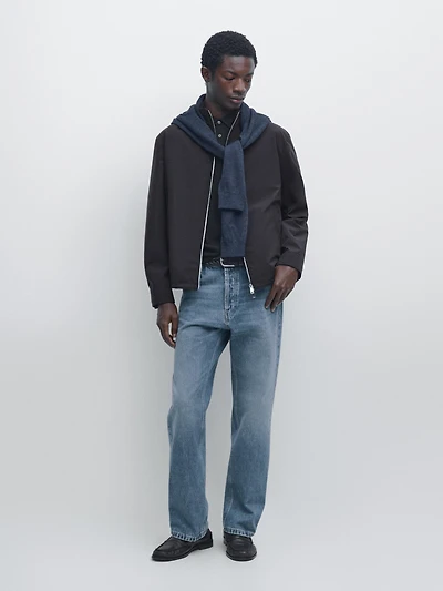 Two-way stretch fabric jacket