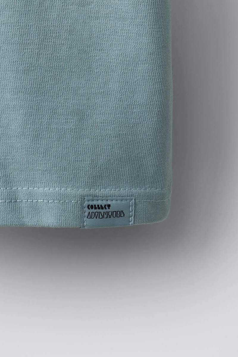 HEAVY WEIGHT JOGGING T-SHIRT AND SHORTS SET