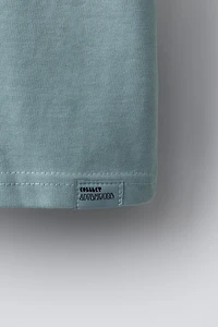 HEAVY WEIGHT JOGGING T-SHIRT AND SHORTS SET