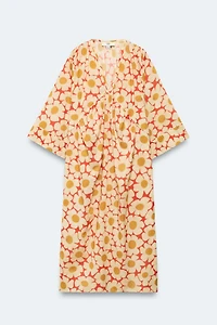 LIMITED EDITION FLORAL KAFTAN DRESS