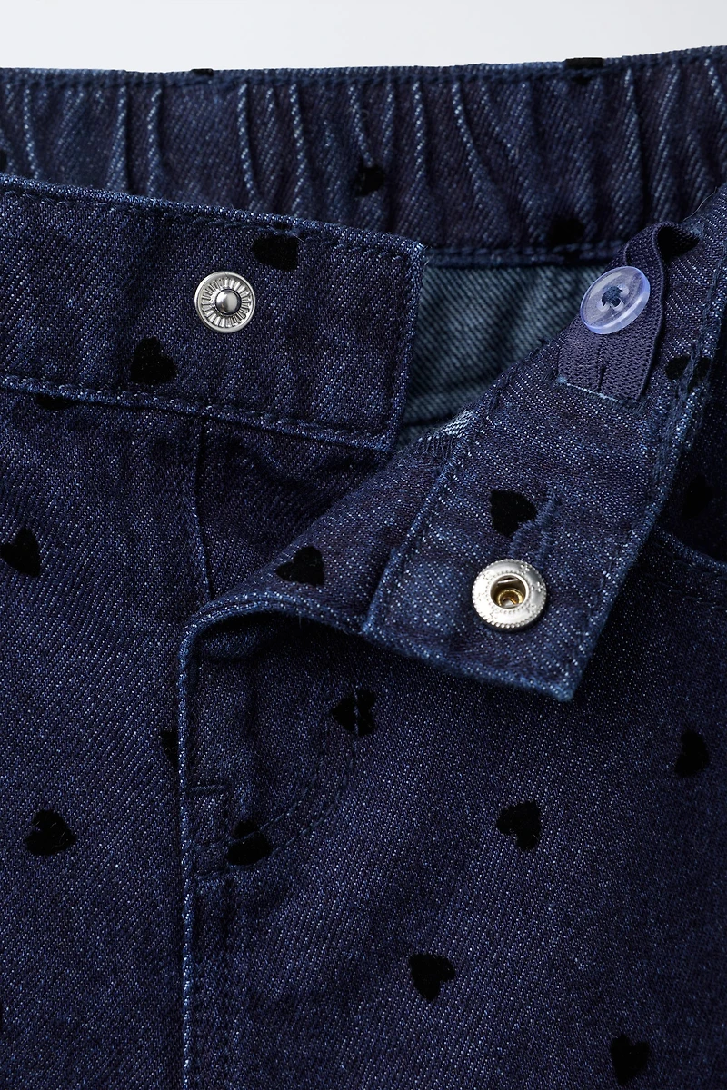 JEAN LARGE CŒURS FLOCK