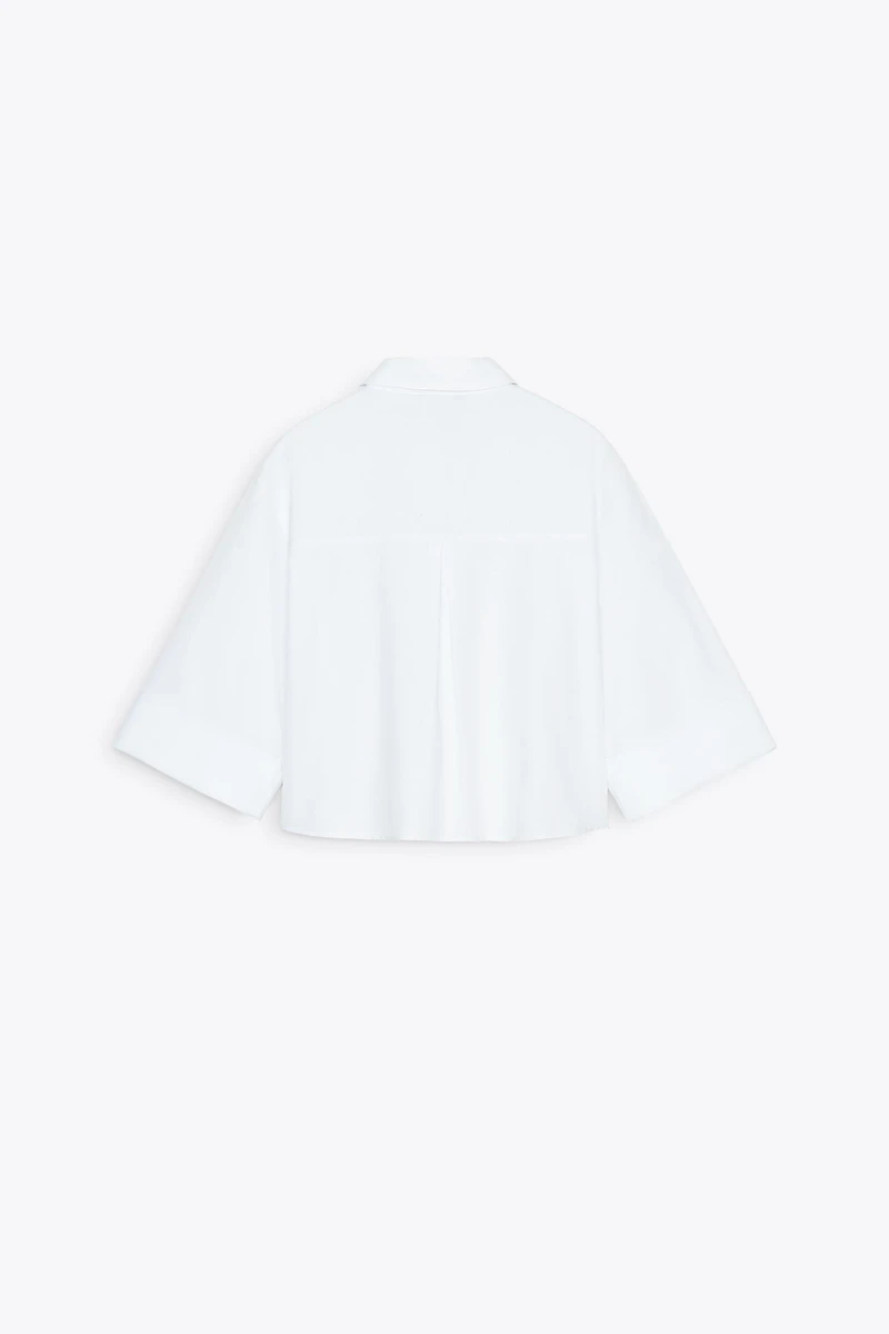 CHEMISE OXFORD COURTE