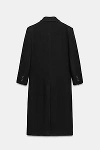 WOOL BLEND COAT ZW COLLECTION LIMITED EDITION