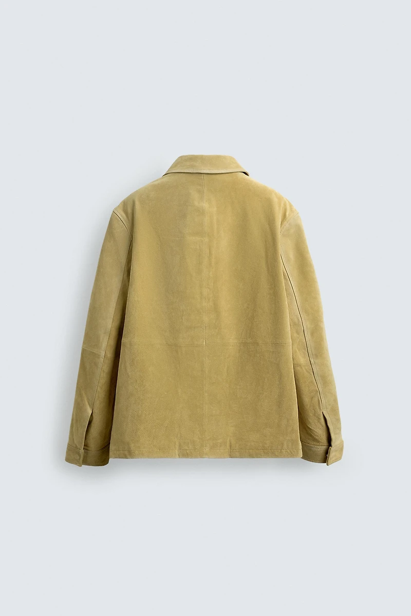 SUEDE POCKET JACKET