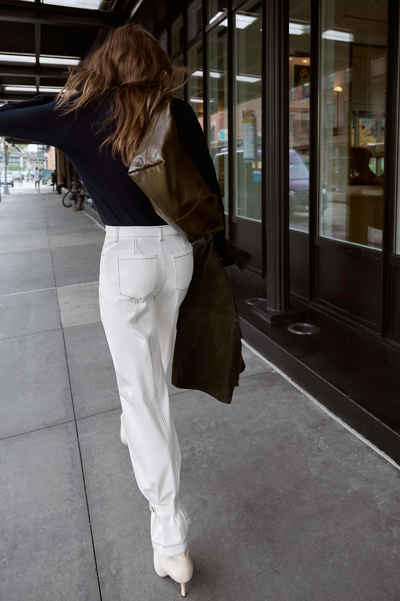 PANTALON SURPIQÛRES CONTRASTE