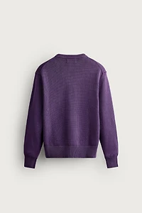 REGULAR FIT COTTON JUMPER