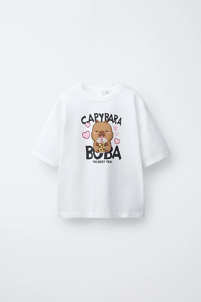 CAPYBARA CAPYFUN © PRINTED T-SHIRT
