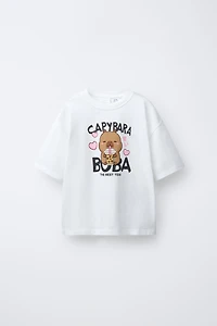 CAPYBARA CAPYFUN © PRINTED T-SHIRT