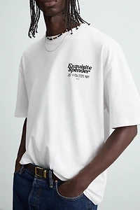 T-SHIRT À IMPRIMÉS EN RELIEF