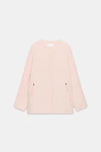 ZW COLLECTION PINK BOMBER JACKET