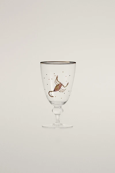 SCORPIO ZODIAC GLASS | MARISA BERENSON