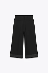 JUPE-CULOTTE BAS PLISSÉ