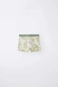 6-14 YEARS/ FIVE-PACK LABEL BOXERS