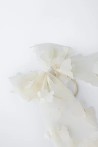 BUTTERFLY BOW BARRETTE HAIR TIE