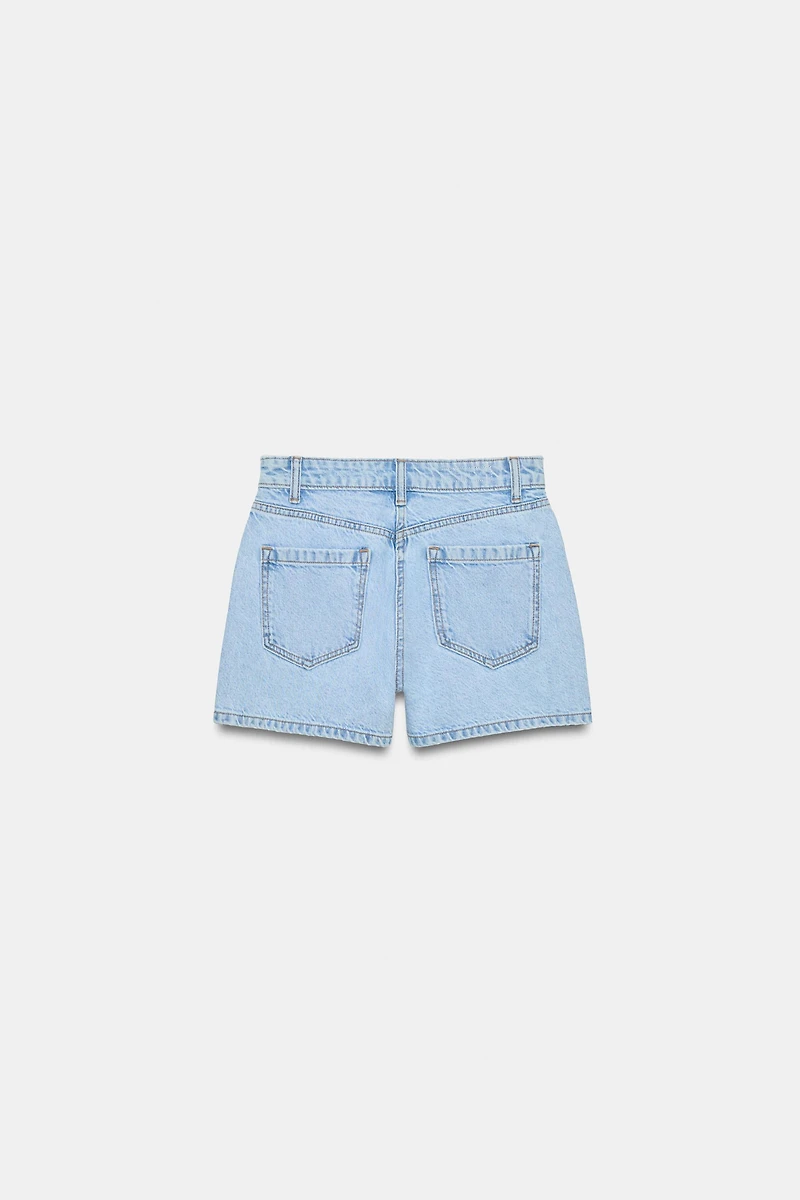 JUPE-PANTALON Z1975 EN JEAN CROISÉE