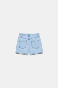 JUPE-PANTALON Z1975 EN JEAN CROISÉE