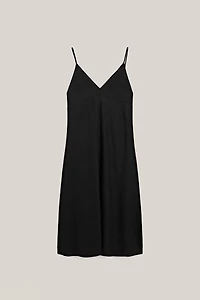 Flowing linen blend slip dress - LIMITED EDITION
