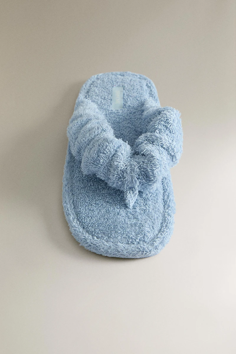 FLAT TOWEL SANDALS