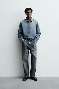 JEAN COUPE DROITE LONGUEUR CHEVILLES