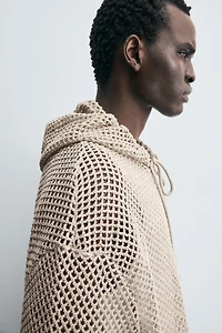 SWEAT STRUCTURÉ CROCHET