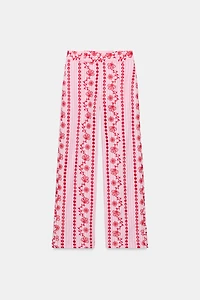 PANTALON BRODERIES AJOURÉES