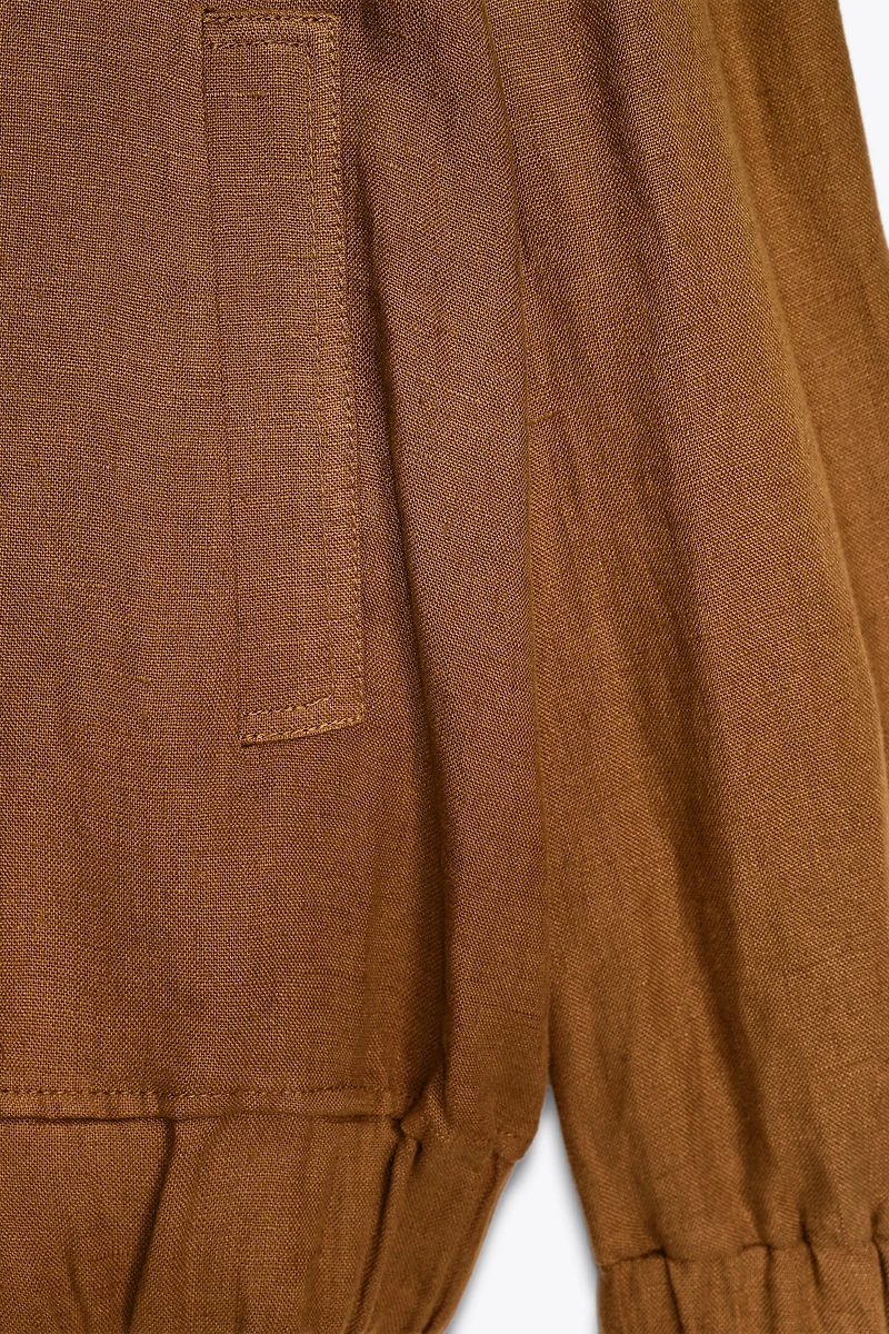 ZW COLLECTION OVERSIZED LINEN JACKET