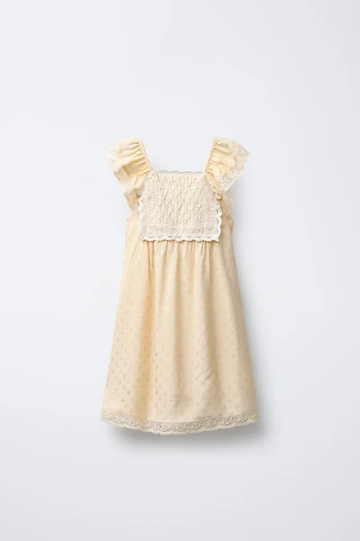 ROBE FLUIDE DEVANT JACQUARD