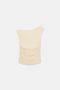 DRAPED ASYMMETRIC TOP