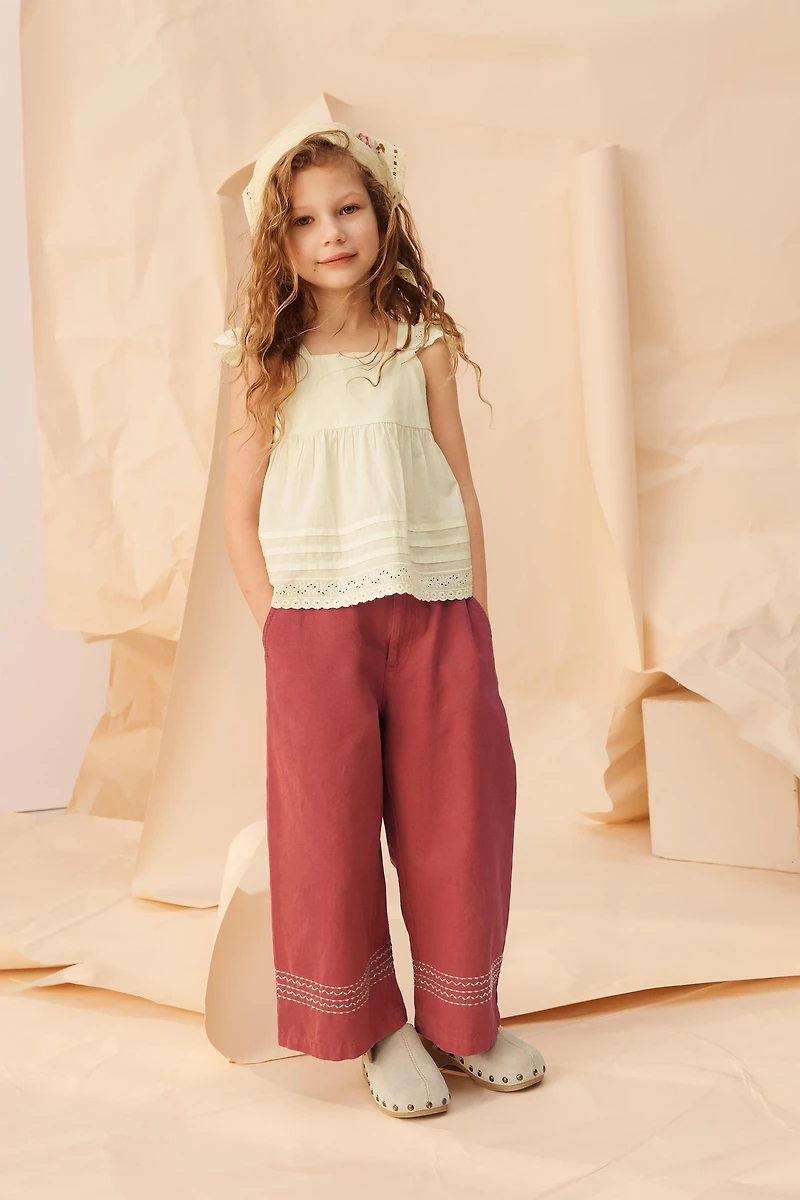 PANTALON DROIT SURPIQÛRES ÉDITION LIMITÉE