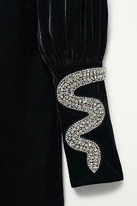 VELVET MINI DRESS - THE ITEM ZARA WOMAN