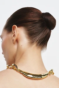 METAL CHAIN NECKLACE