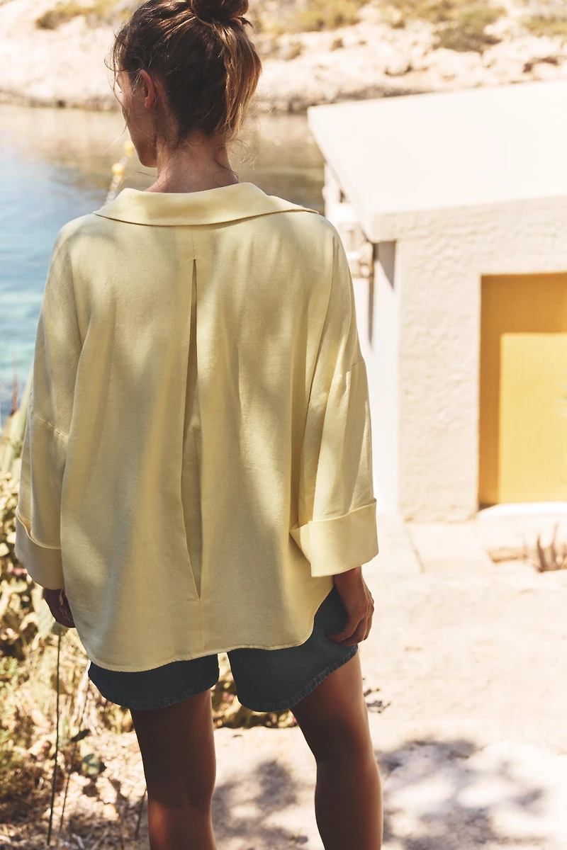 Z1975 HIGH-WAISTED MOM FIT SHORTS