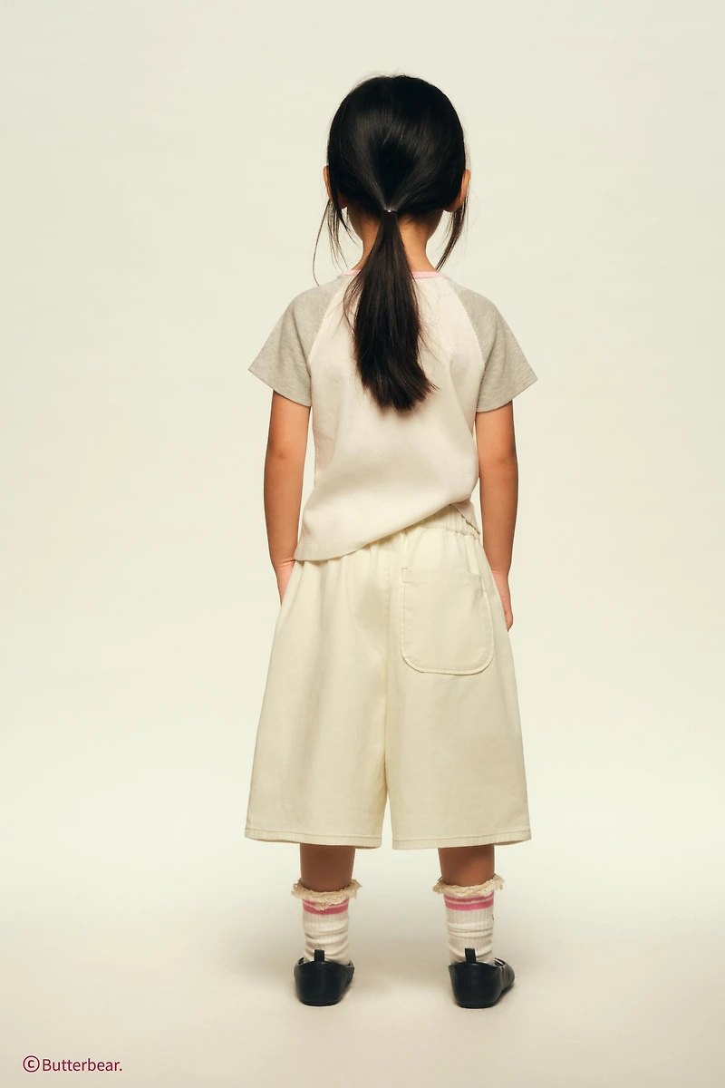BUTTERBEAR © RAGLAN SLEEVE T-SHIRT