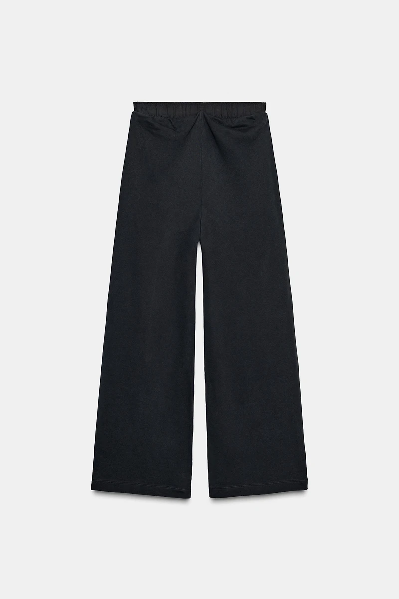 WASHED EFFECT COMBINATION PANTS