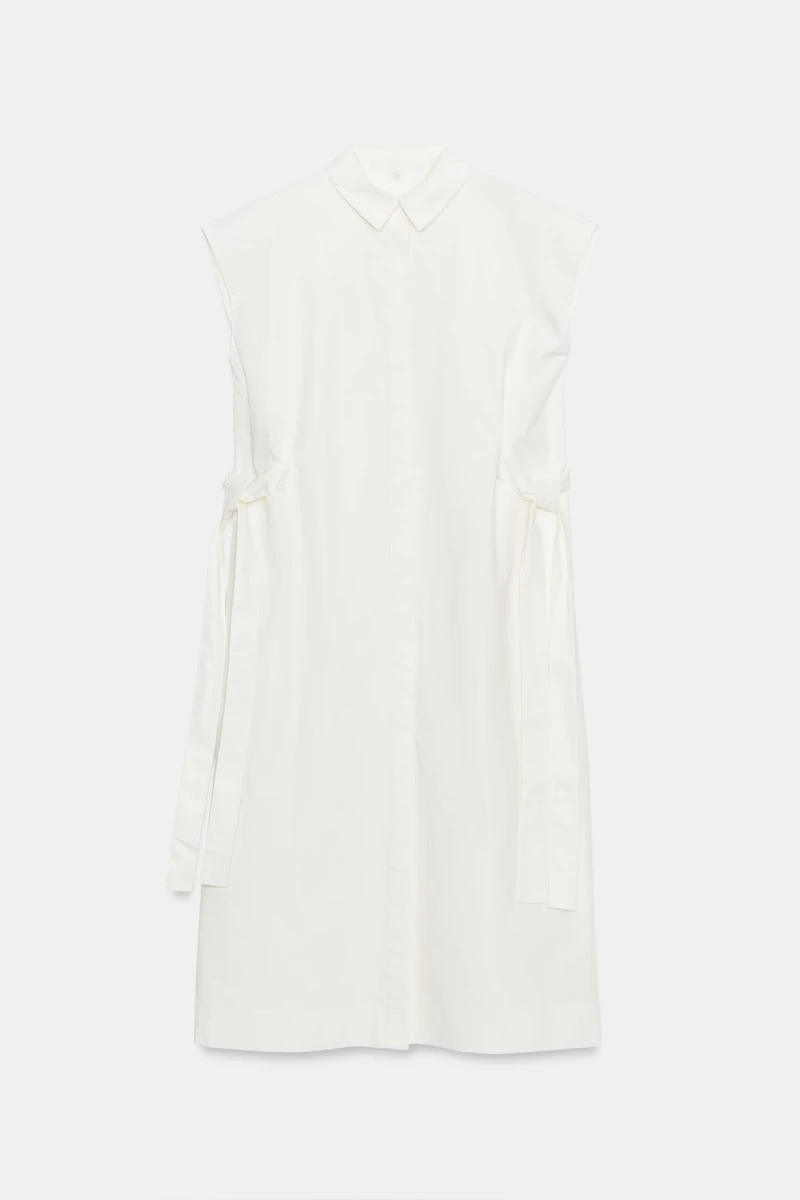 TIED SHIRT DRESS ZW COLLECTION